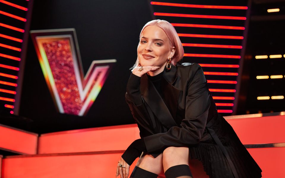 Anne-Marie on the voice