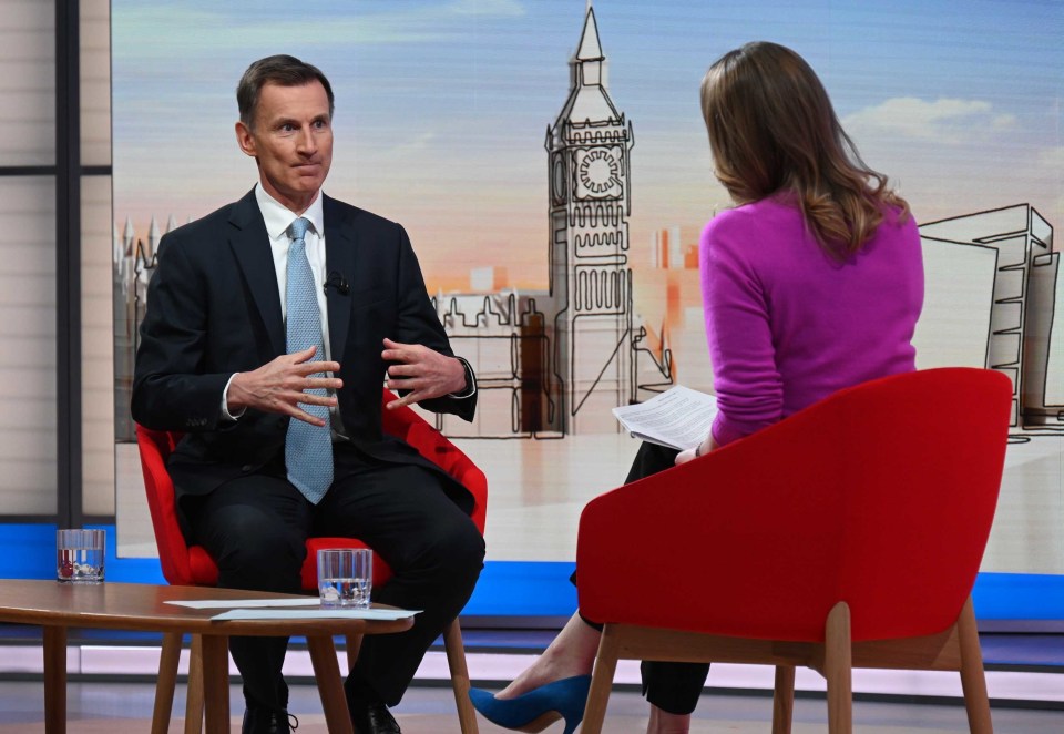 Jeremy Hunt vowed to protect thousands of tech jobs with a bailout