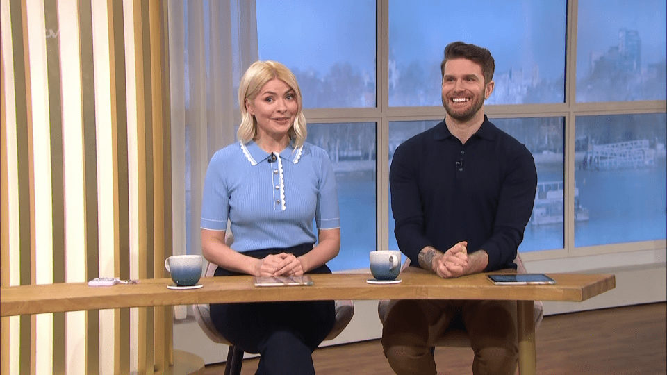 Joel Dommett hosted This Morning today