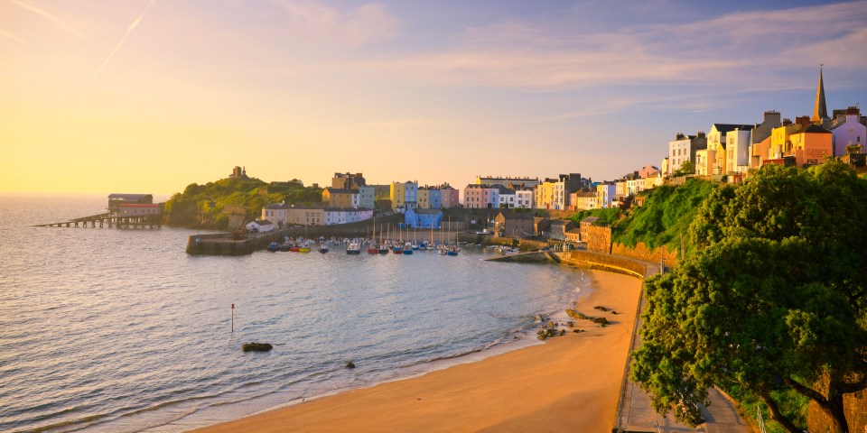 The seaside town attracts scores of visitors each year