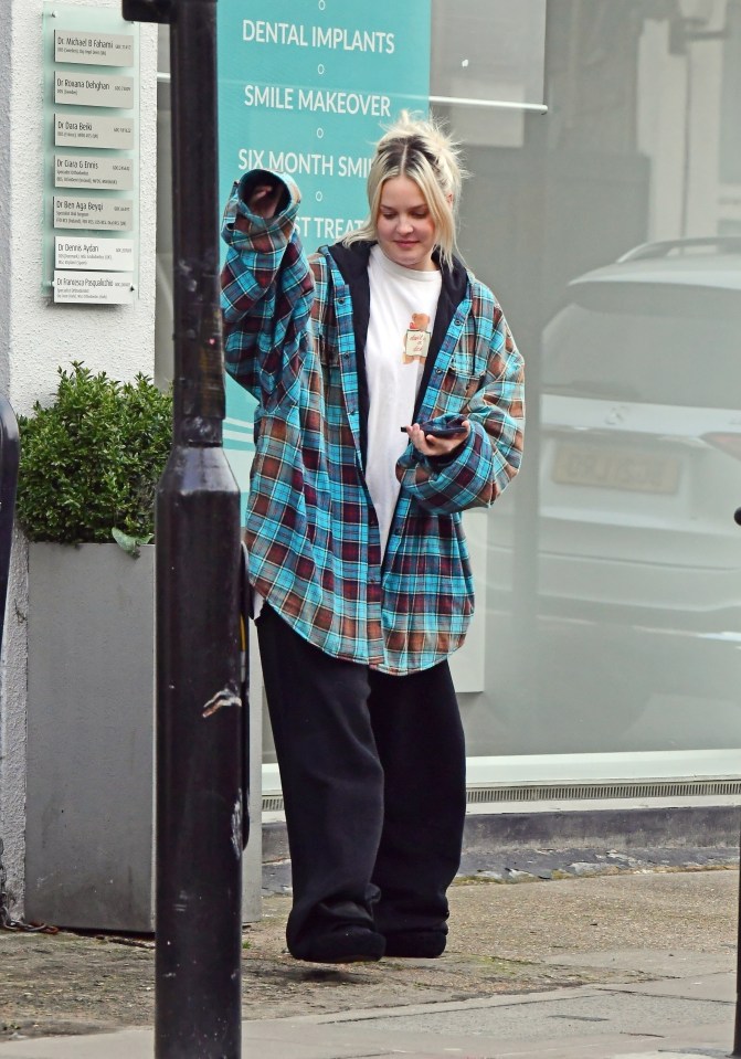 Anne-Marie was spotted  wearing an engagement ring while out in Notting Hill, West London