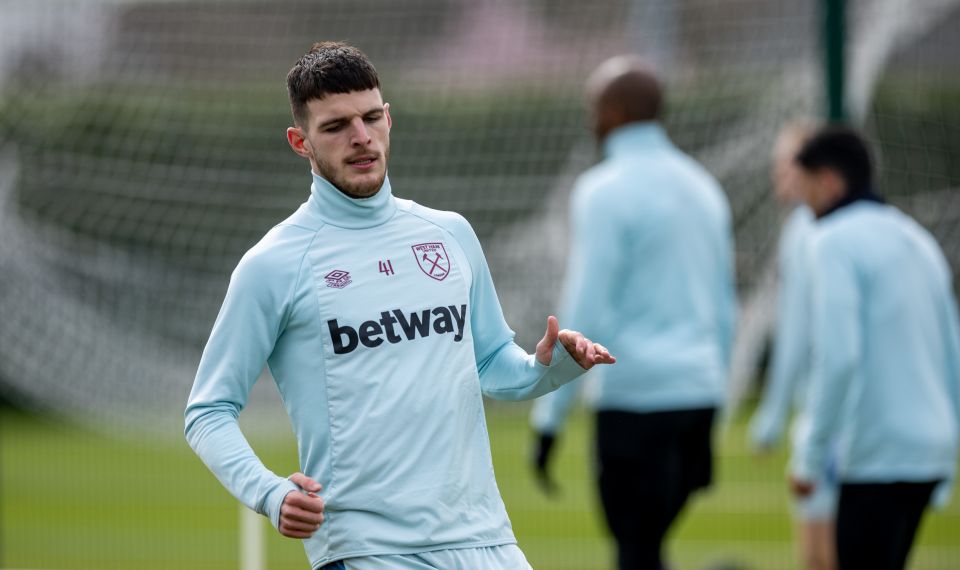 Declan Rice has been linked with a move to Stamford Bridge