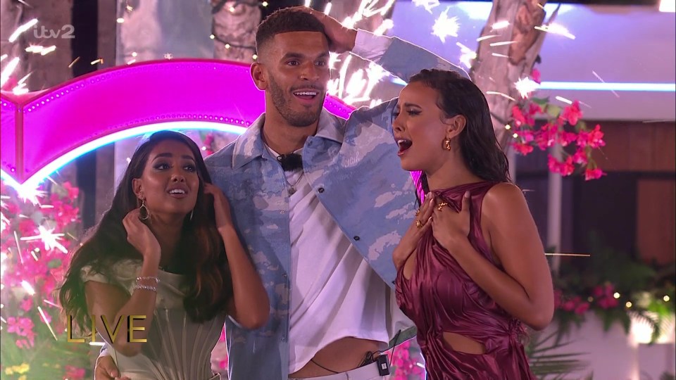 Love Island fans were shocked by a ‘disrespectful’ move minutes after Kai and Sanam were announced winners