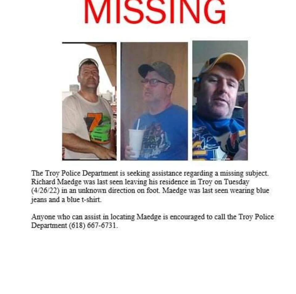 Richard had been reported missing since April 2022