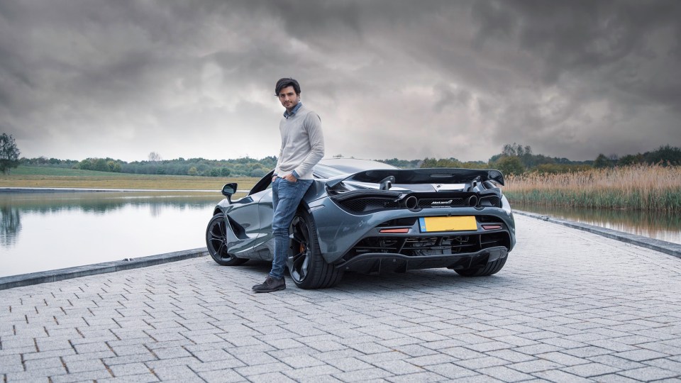 Carlos Sainz has proudly shared snaps of his McLaren 720S on social media