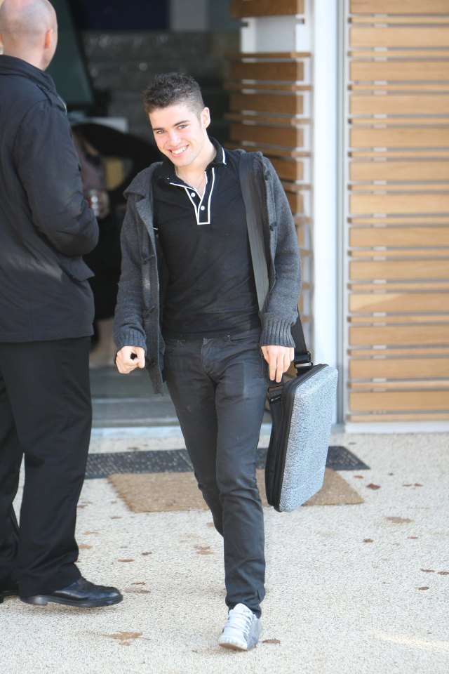 Joe moved to London to take part in X Factor, spotted here leaving the X Factor house in 2009