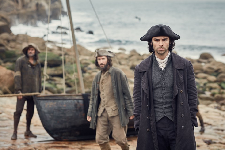 It was used as a backdrop to hit BBC series Poldark, starring Aidan Turner