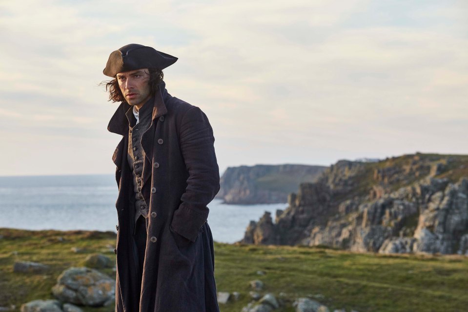 Ross Poldark, played by Aidan Turner, in series four