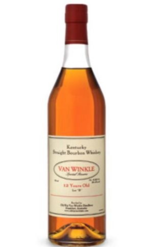 There was also an £800-plus bottle of Pappy Van Winkle 12 Year Old Special Reserve whiskey for them all to sample