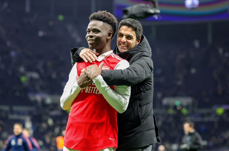 But Mikel Arteta has revealed the winger will be available for Sunday's trip to Liverpool