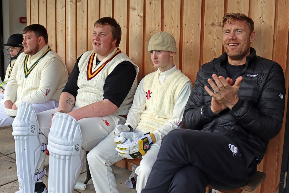 Freddie had hoped his BBC show would encourage children in his native Preston to pick up a bat