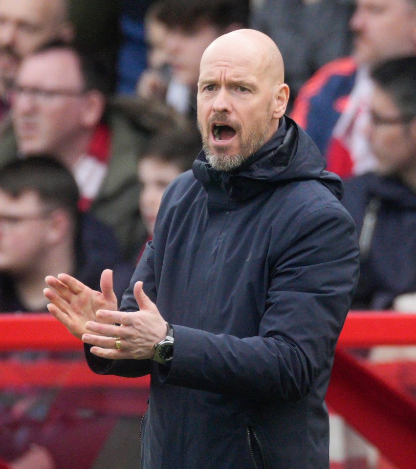 Erik ten Hag's Man Utd side ran out 2-0 winners at the City Ground