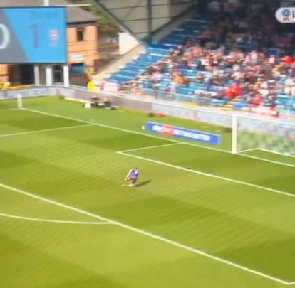 Fans were stunned by Lincoln star Sorensen's 'goal of the season'