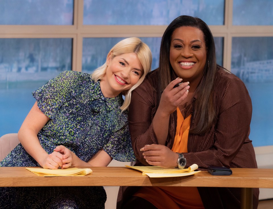 Fans on Twitter loved seeing Holly hosting with Alison Hammond during Phil's absence