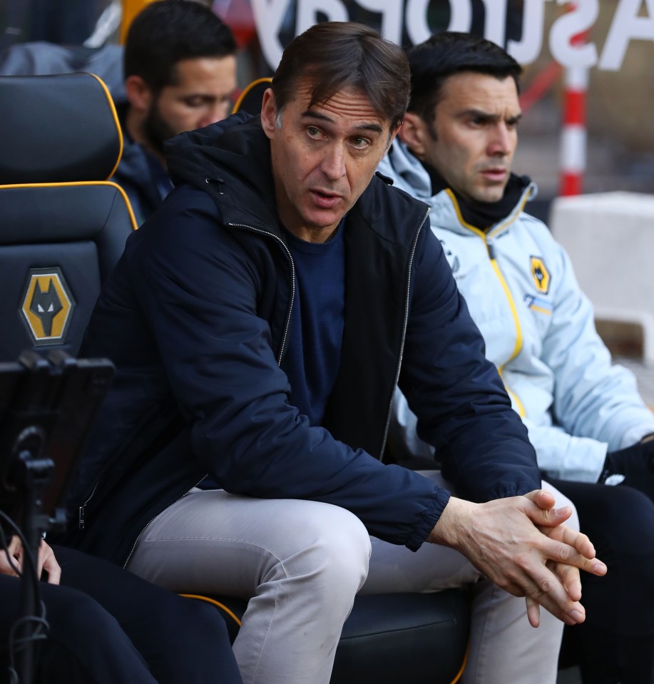 Julen Lopetegui has dropped Jimenez from his squad for Wolves’ last four games