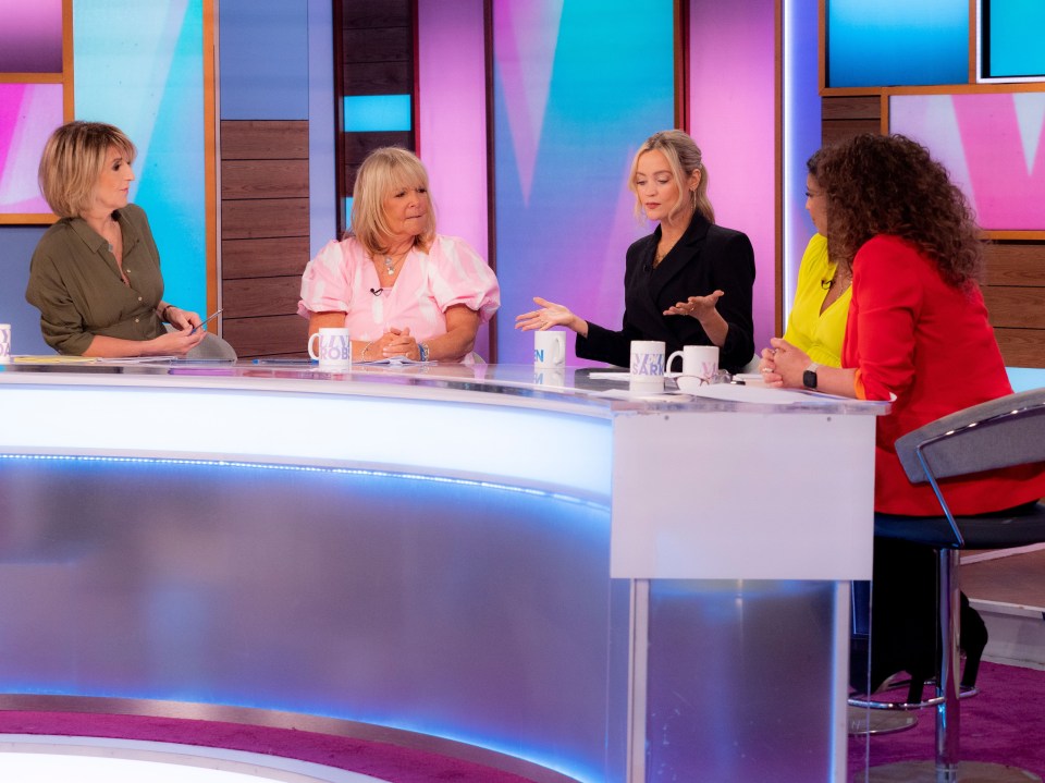 Kaye Adams, Linda Robson, Sunetra Sarker, and Nadia Sawalha chatting with Laura today about balancing motherhood and a career