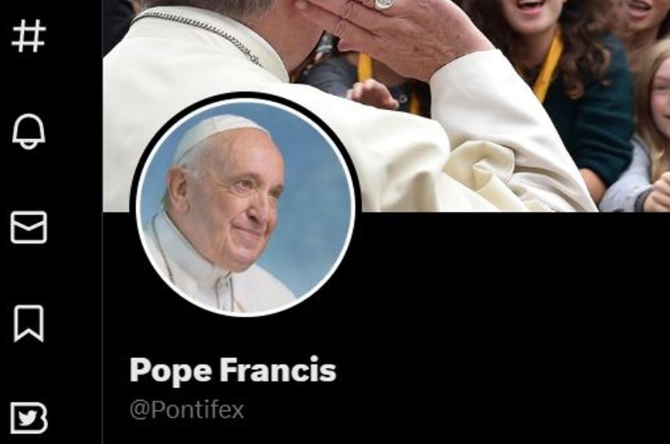 Public figures including the Pope have lost their verified status