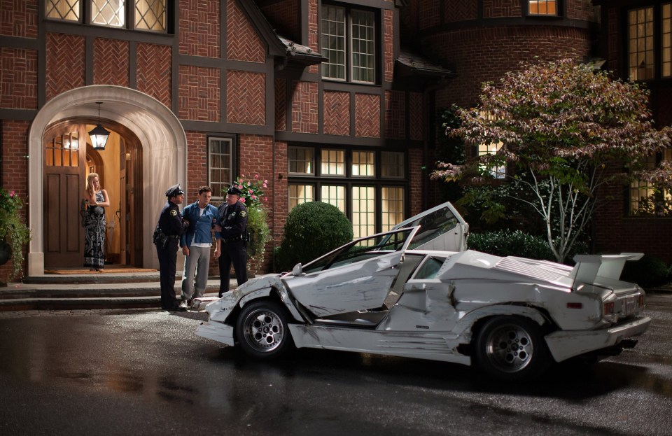 In the film, it was fraudster Jordan Belfort's palatial home