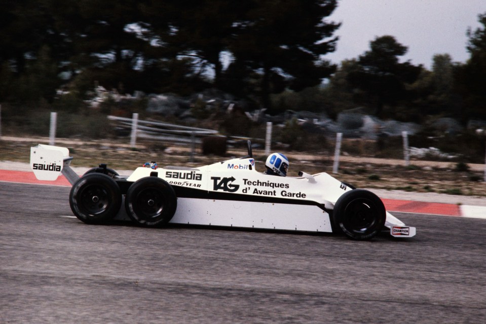 The Williams FW07D was banned by Formula 1 bosses