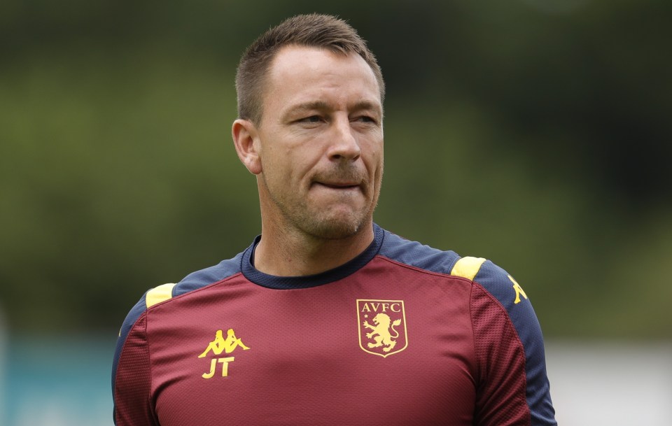 John Terry last worked as a full time coach when he was assistant manager at Aston Villa