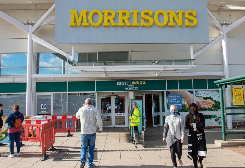 The newly opened Morrison's store ordered too much food they had to get rid of quickly