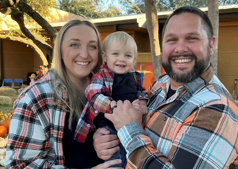 Kaitlyn and Tim were worried when the nevus began to affect James' sleep