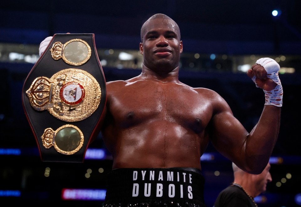 WBA regular champion Dubois will now fight for the super title against Usyk