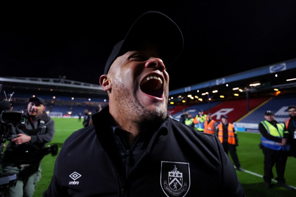 Kompany, 37 was overjoyed at the magnificent achievement