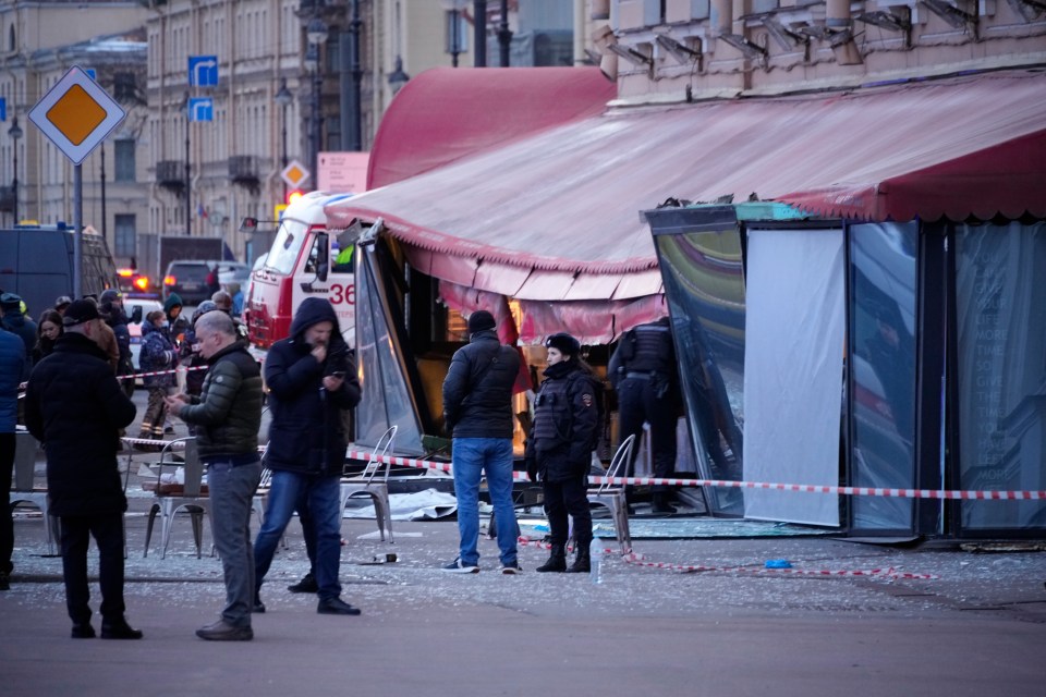 Kremlin propogandists are blaming Ukraine for the explosion