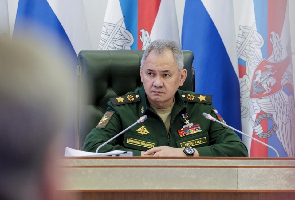 Russian Defense Minister Sergei Shoigu has threatened to send troops close to Finland