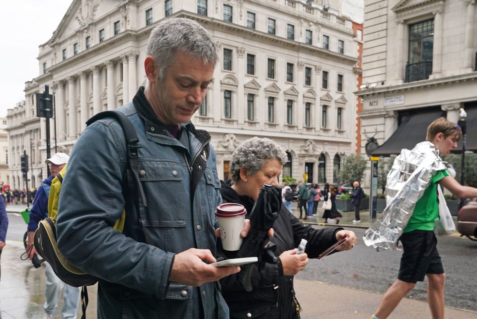 The alert system gave Brits a shock when it sounded at 3pm