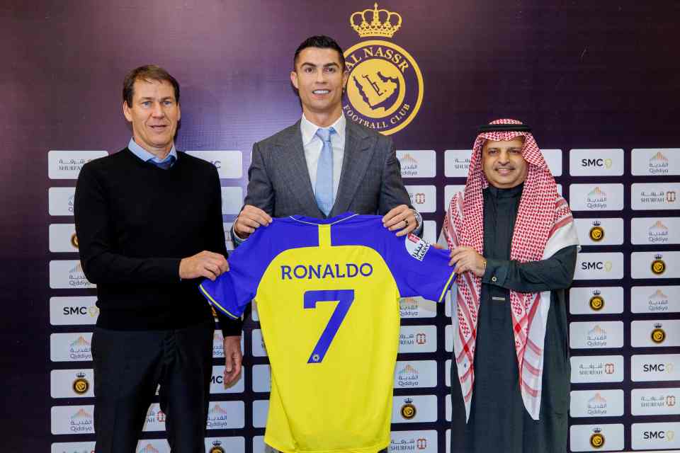 Ronaldo signed a lucrative contract at Al-Nassr in January