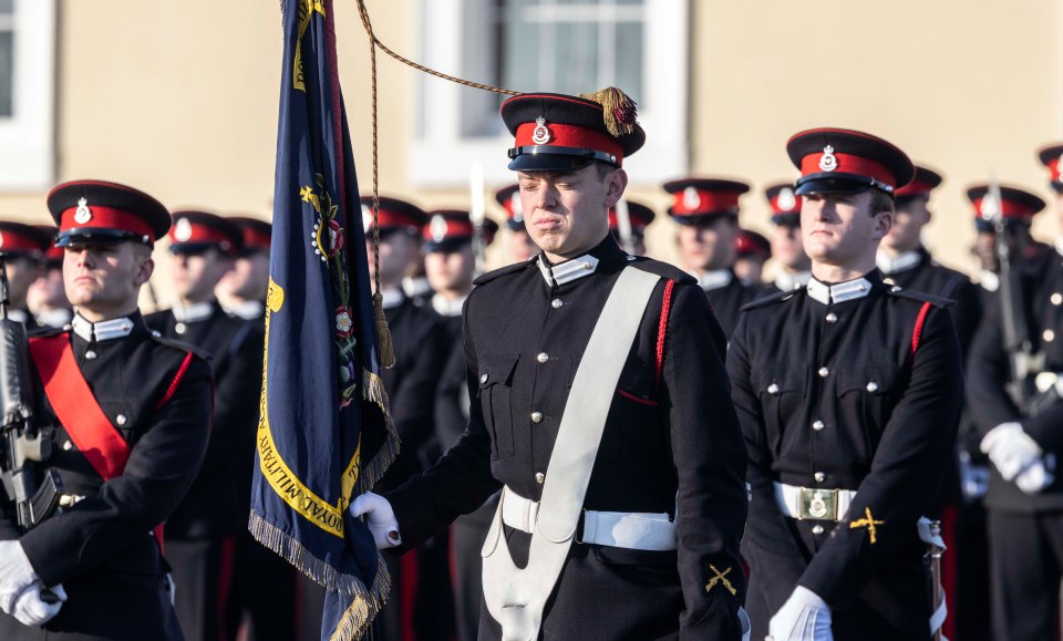 Cadets at The Sovereign's Parade