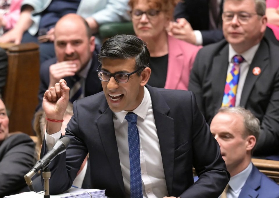 Rishi Sunak used The Sun’s 'Sir Softie' headline to drive home his point