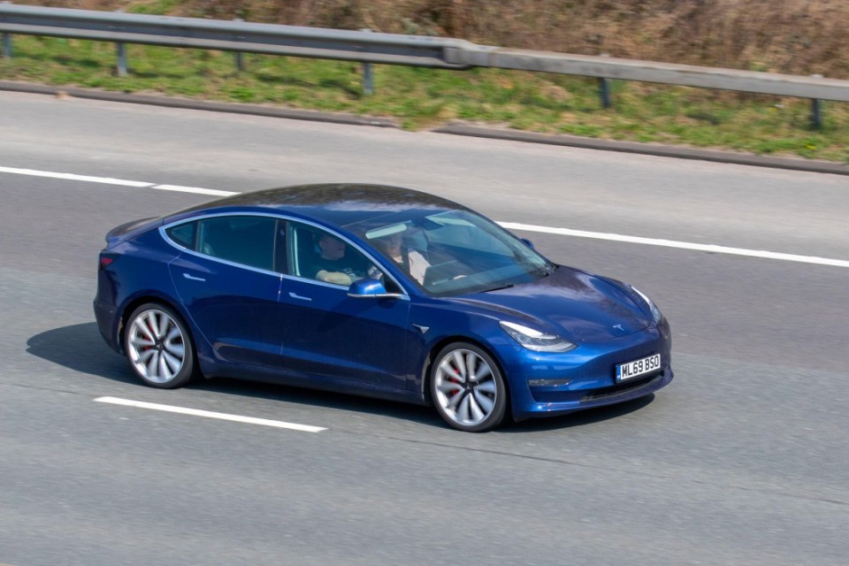 The number of Teslas on the road in the UK has jumped by 336% in the past year, rising from 27,000 to 90,900