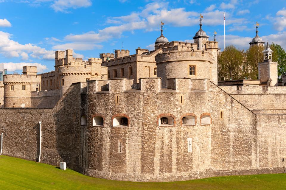 Go on a tour of the Tower of London which has served as a fortress, royal palace, and infamous prison