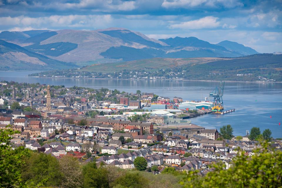 Inverclyde on the west coast of Scotland is the second-cheapest spot in the UK