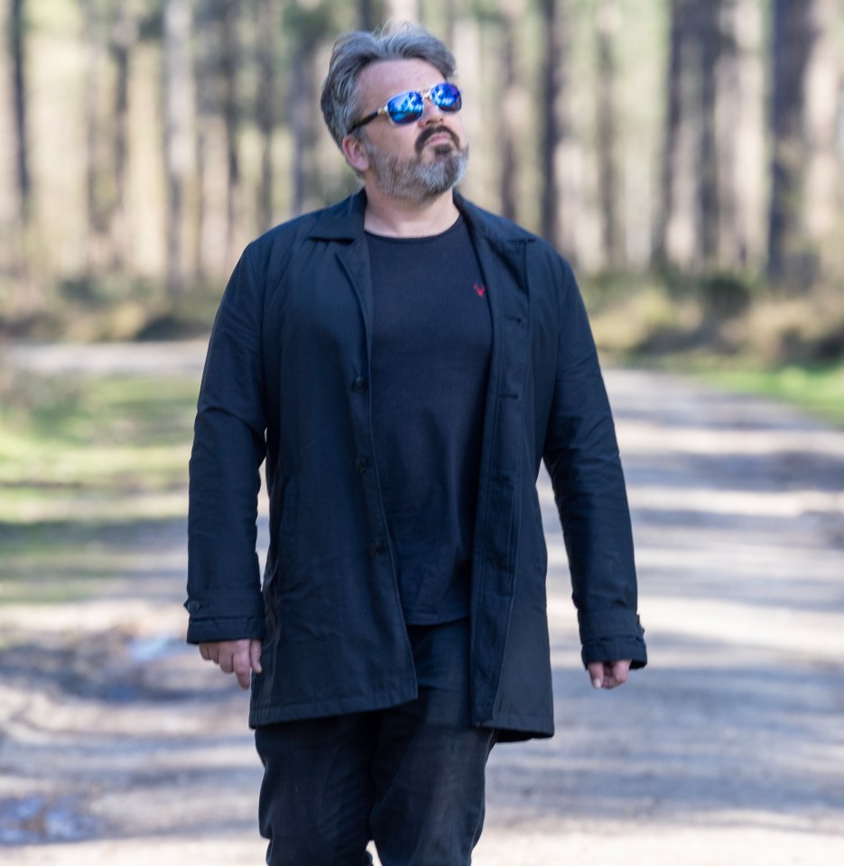 Paul was seen walking in the woods near his home just before his sudden death