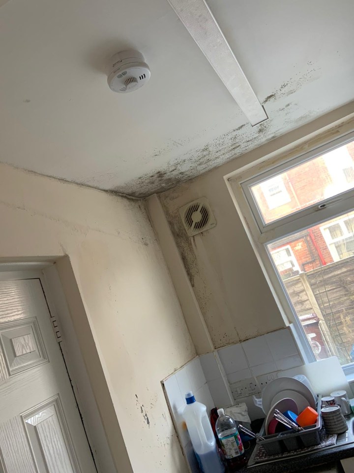 Mould spread to other areas of the family’s home