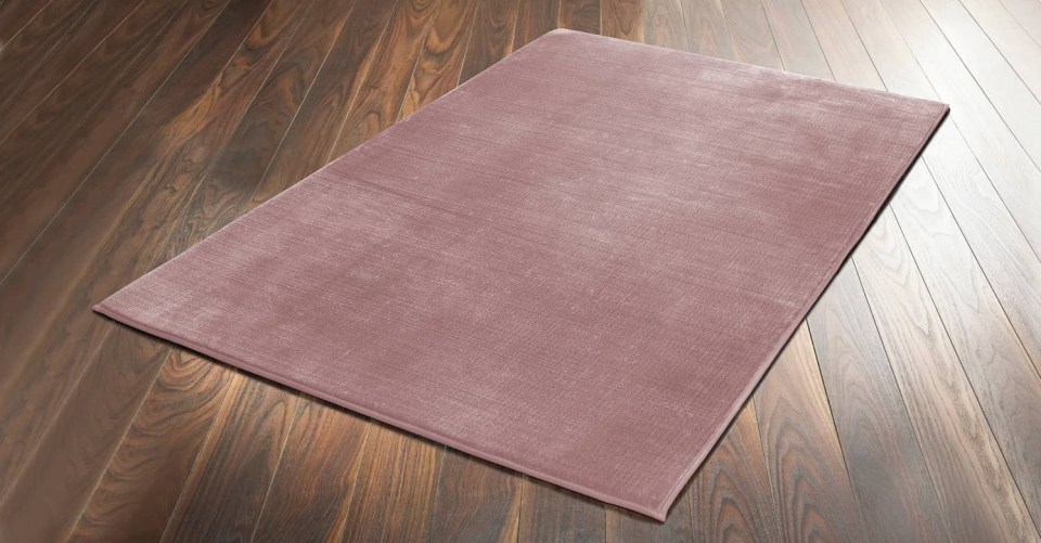 Pick up this 60x110cm micro plush rug for £9.99 at B&M