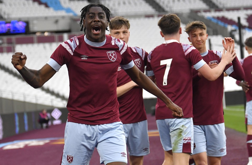 Divin Mbuma bagged a hattrick to help West Ham book their spot in the final