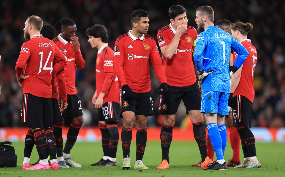 Manchester United relinquished a two-goal lead against Sevilla last week