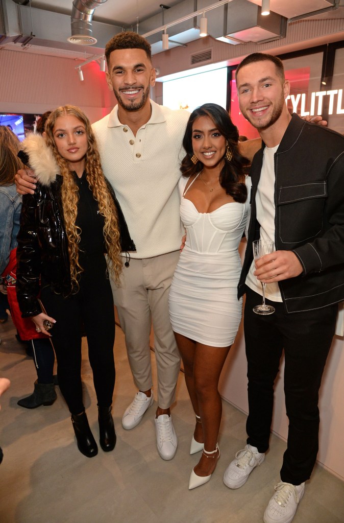 Katie Price and Peter Andre’s eldest daughter posed with a host of Love Island stars at the fashionable event