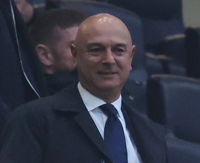 Daniel Levy was in attendance at the game