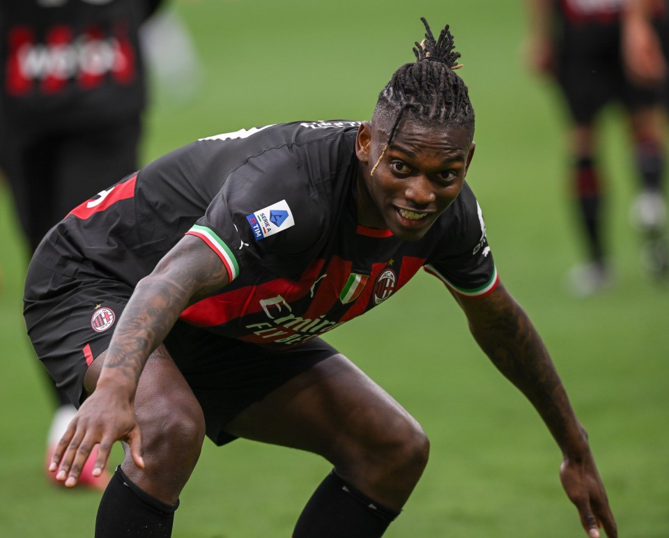 AC Milan's Rafael Leao is also a star in the making, according to Balotelli