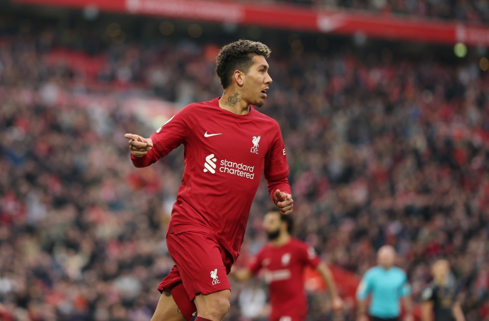 Roberto Firmino sparked wild scenes at Anfield with his equaliser against Arsenal