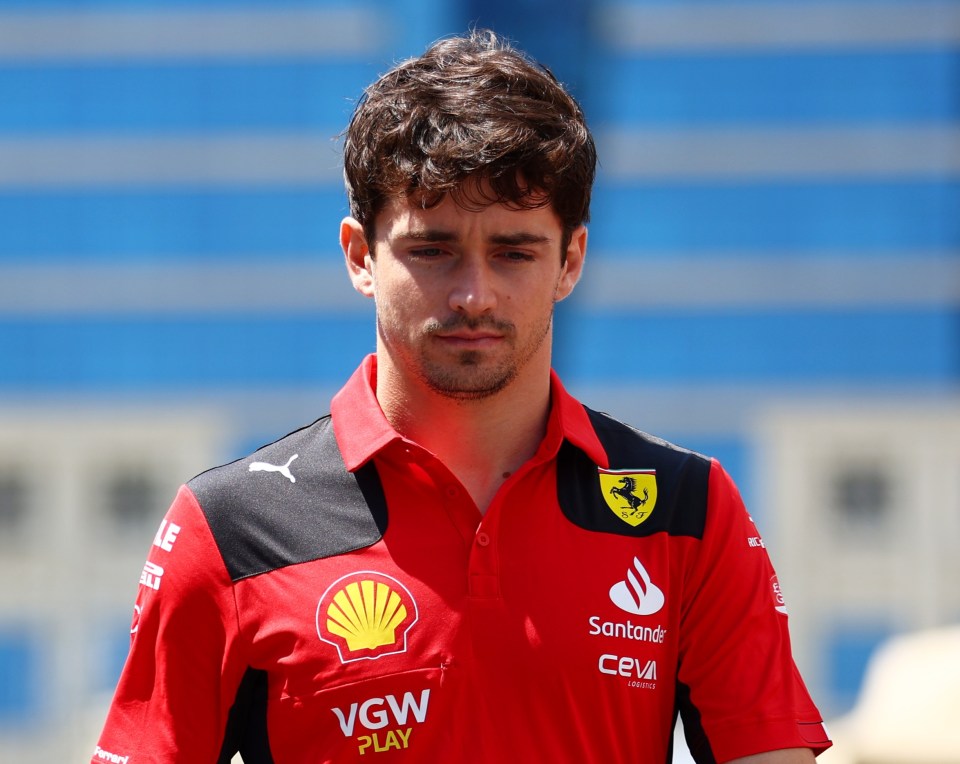 Charles Leclerc has been linked with taking Hamilton’s seat