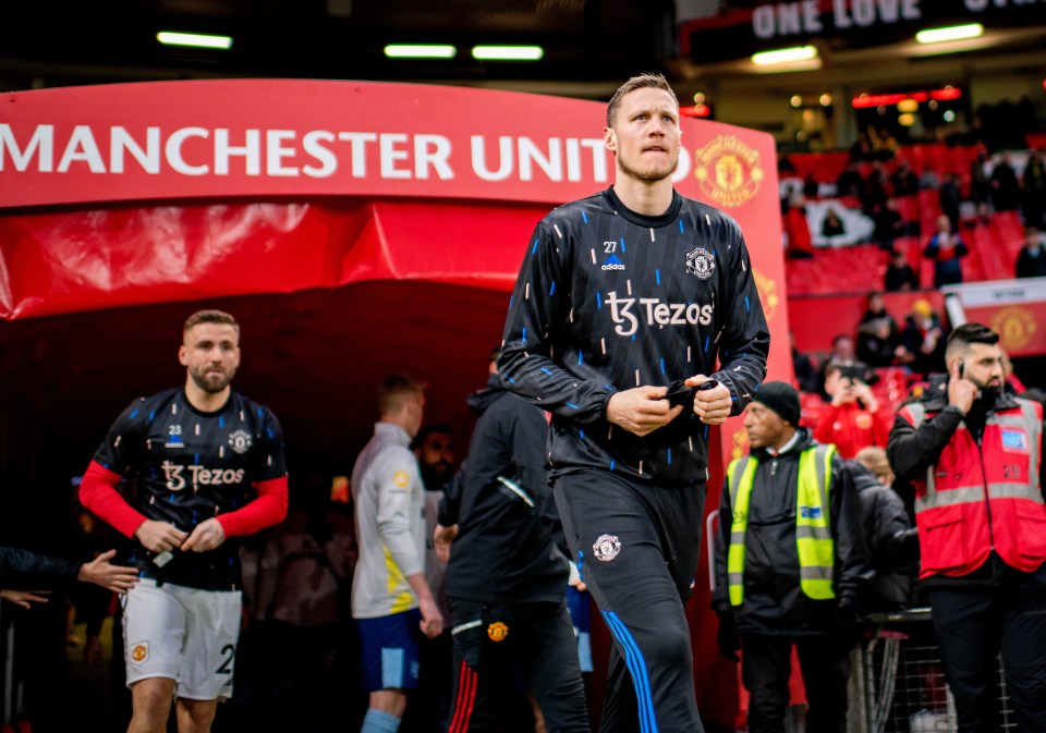 Weghorst was dropped to the bench for the first time as a United player