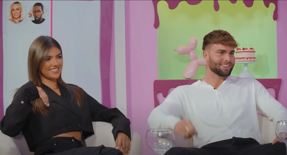 Samie and Tom spilled the beans on who slept together during Love Island