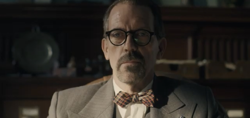 Hugh Laurie made his first on-screen appearance in the ITV drama